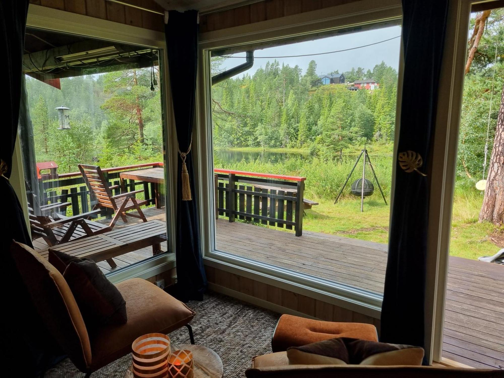 Ro I Sjelen. Hytte Til Leie Pa Skrim. Kongsberg Exterior foto